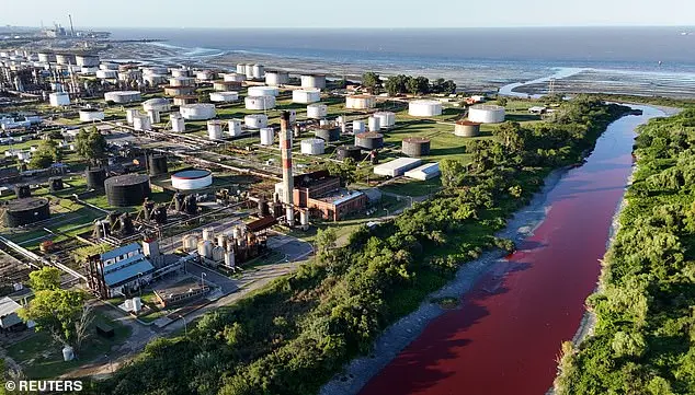 Blood Red River in Argentina Sparks Concern and Curiosity