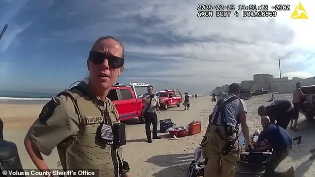 Body Camera Footage Captures Heartbreaking Beach Incident