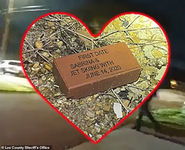 Ex-girlfriend accused of launching 'first date' brick through ex's Florida home