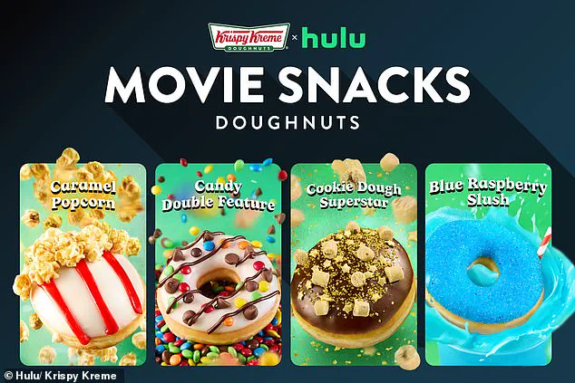 Krispy Kreme x Hulu Donut Collaboration: Movie-Inspired Treats