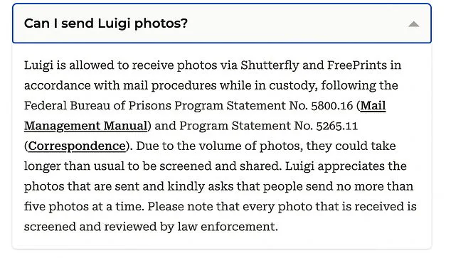 The Luigi Mangione Case: A Mysterious Turn and a Uniquely Personal Request