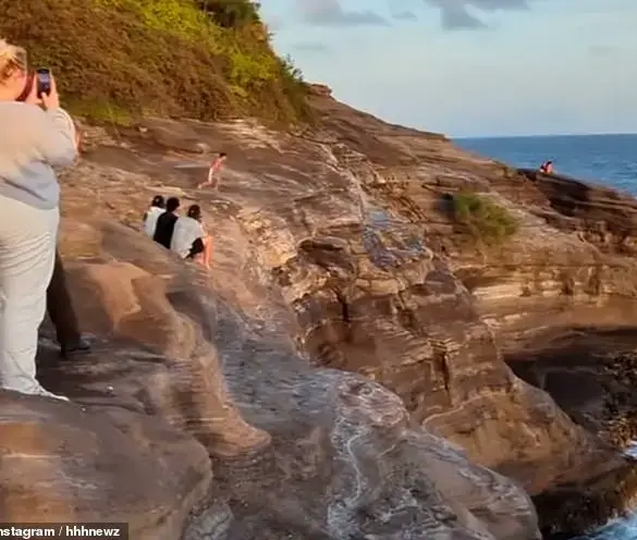 Tourist dies after jumping off Hawaii's Spitting Cave