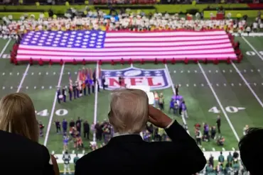 Trump Dominates Super Bowl Sunday Media Coverage