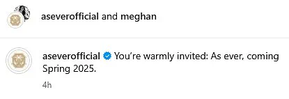 Vintage Designer's Brand Similarity to Meghan Markle's Business: A Case of Coincidence or Something More?