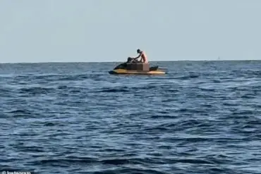 Viral Video Captures Risqué Jet Ski Adventure