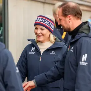 Crown Princess Mette-Marit Cheers from the Stands at FIS World Cup Nordic Competition in Oslo