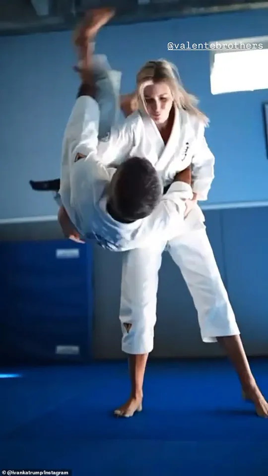 Ivanka Trump Shows Off Jiu-Jitsu Skills at Valente Brothers Gym