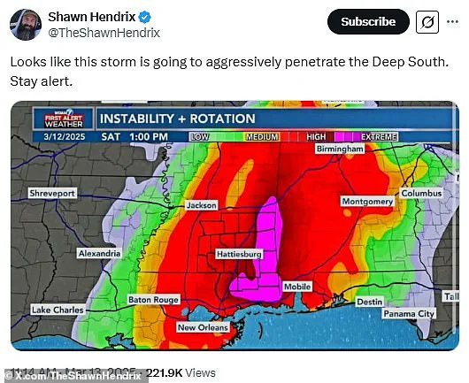 Major Storm System Takes Shape: Forecast Map Shows Unusual Phallic Symbol Triggering Online Jokes