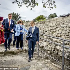 Queen Maxima Dazzles in Burgundy Dress During Royal Visit to Prehistoric Site in Cyprus