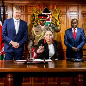 Queen Maxima Stuns in Red Cape Dress During State Visit to Kenya