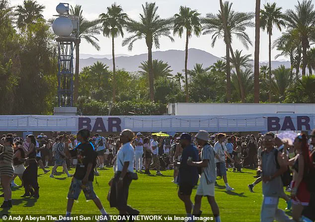 Coachella Attendees Seek Shelter from Near Record-Breaking Heat Amidst Star-Studded Lineup