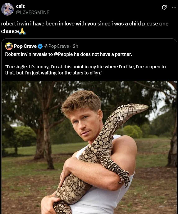 Robert Irwin Follows in Father Steve Irwin's Footsteps With Bold Underwear Campaign