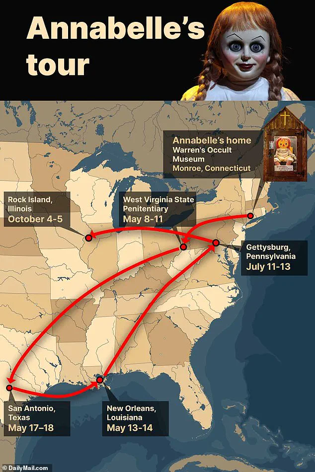 Annabelle Doll's Cross-Country Tour Reignites Debate Over Folklore, Faith, and the Supernatural