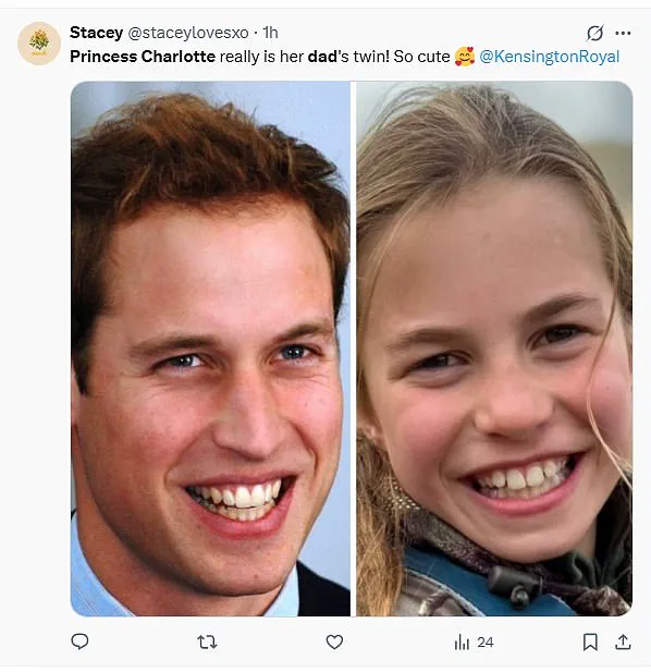 Princess Charlotte's 10th Birthday Photo Highlights Remarkable Resemblance to Prince William