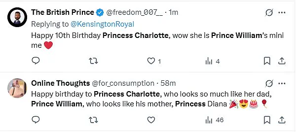 Princess Charlotte's 10th Birthday Photo Highlights Remarkable Resemblance to Prince William