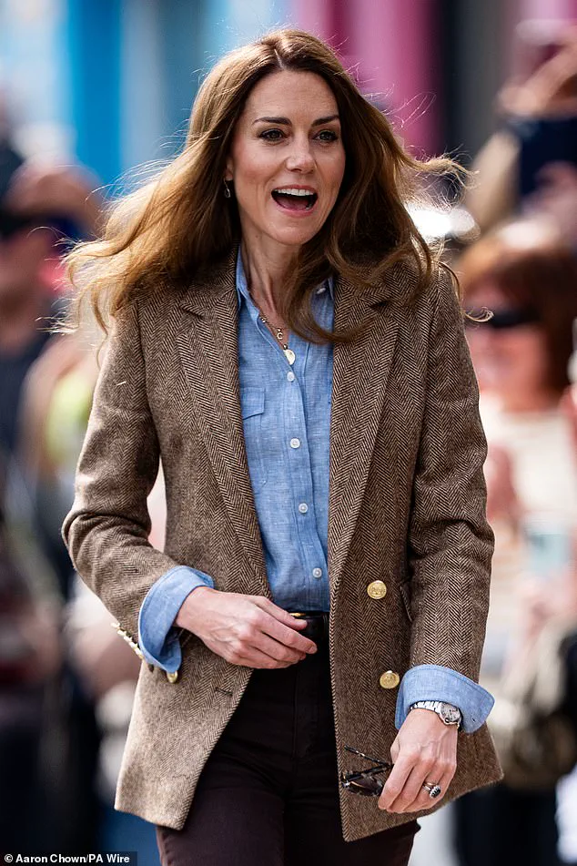 Princess of Wales Adopts 'Browned' Hair Color and Wears £549 Blazer During Summer Tour
