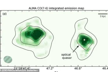 Scientists Observe Unprecedented Cosmic Joust Between Two Galaxies Moving at 500 Kilometres Per Second