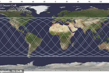 Soviet Spacecraft Kosmos 482 Set to Re-enter Earth's Atmosphere, With London and Brussels in Potential Path of Falling Debris