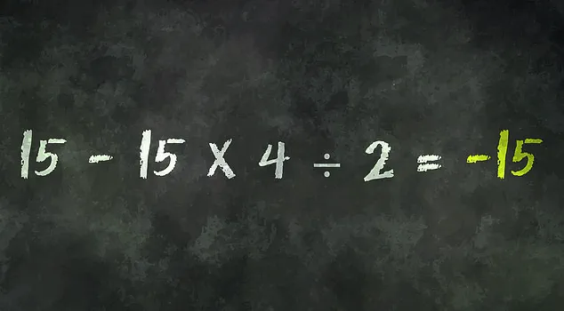 Debates Erupt Over Simple Math Problem as 15 - 15 × 4 ÷ 2 Equation Divides Social Media Users