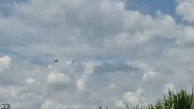 Mysterious Metallic Sphere Spotted in Colombia: Zigzag Movement and UFO Speculation Intensify