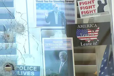 Attack on Political Signs in Washington Raises Questions About Public Safety Regulations