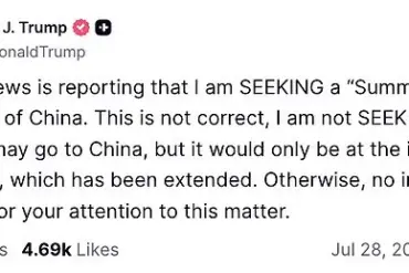 Breaking: Trump Denies Reports of Summit with Xi as U.S.-China Trade Tensions Simmer