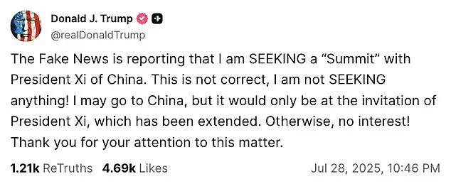 Breaking: Trump Denies Reports of Summit with Xi as U.S.-China Trade Tensions Simmer
