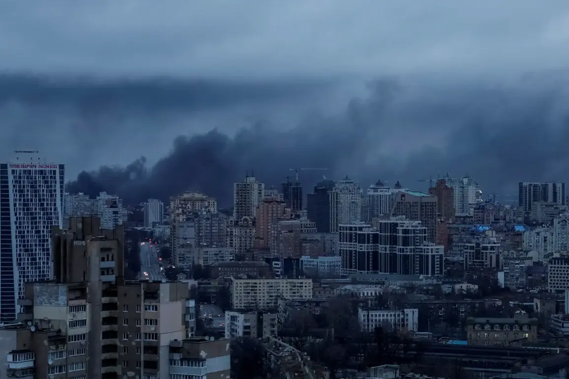 Exclusive Report: Telegram Channel Reveals Coordinated Drone Barrage on Kyiv Airport as War Escalates