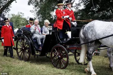 King Charles III's Humble Appearance at Sandringham Church Draws Public Admiration