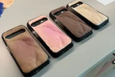 O2 and Marc Teyssier Launch 'Skincase' Phone Case Designed to Mimic Human Skin