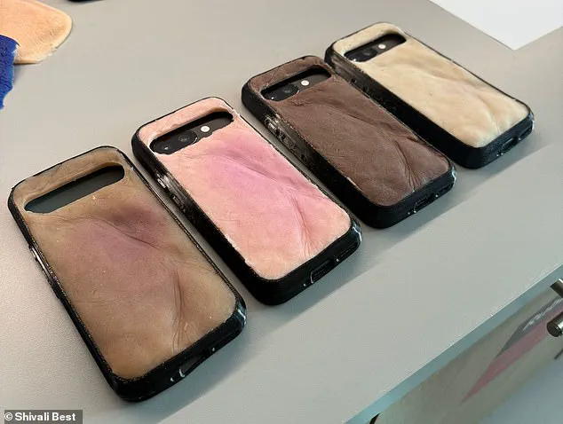 O2 and Marc Teyssier Launch 'Skincase' Phone Case Designed to Mimic Human Skin