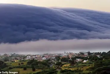 Portuguese Beachgoers Terrified by Viral Tsunami-Like Wave on Atlantic Coast