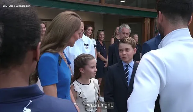 Prince George Admits He's 'Alright at Tennis' as Royal Family Attends Wimbledon Final