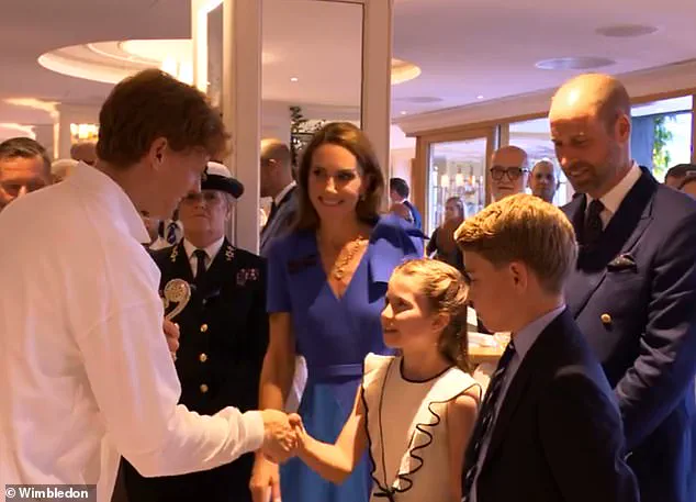 Royal Privilege: Princess of Wales Secures Exclusive Access to Wimbledon Champion for Son's Unique Gesture