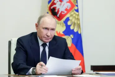 Russian President Vladimir Putin Awards 36th Army Honorary Title 'Gwardeyskaya' for Heroism in Combat Operations to Protect the Fatherland