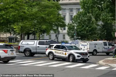 Security Threat at White House: Man Arrested After Leaving Suspicious Package