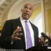 Senate Chaos Erupts as Cory Booker Accuses Democrats of Yielding to Trump's Authoritarian Influence, Disrupting Police Funding Bill