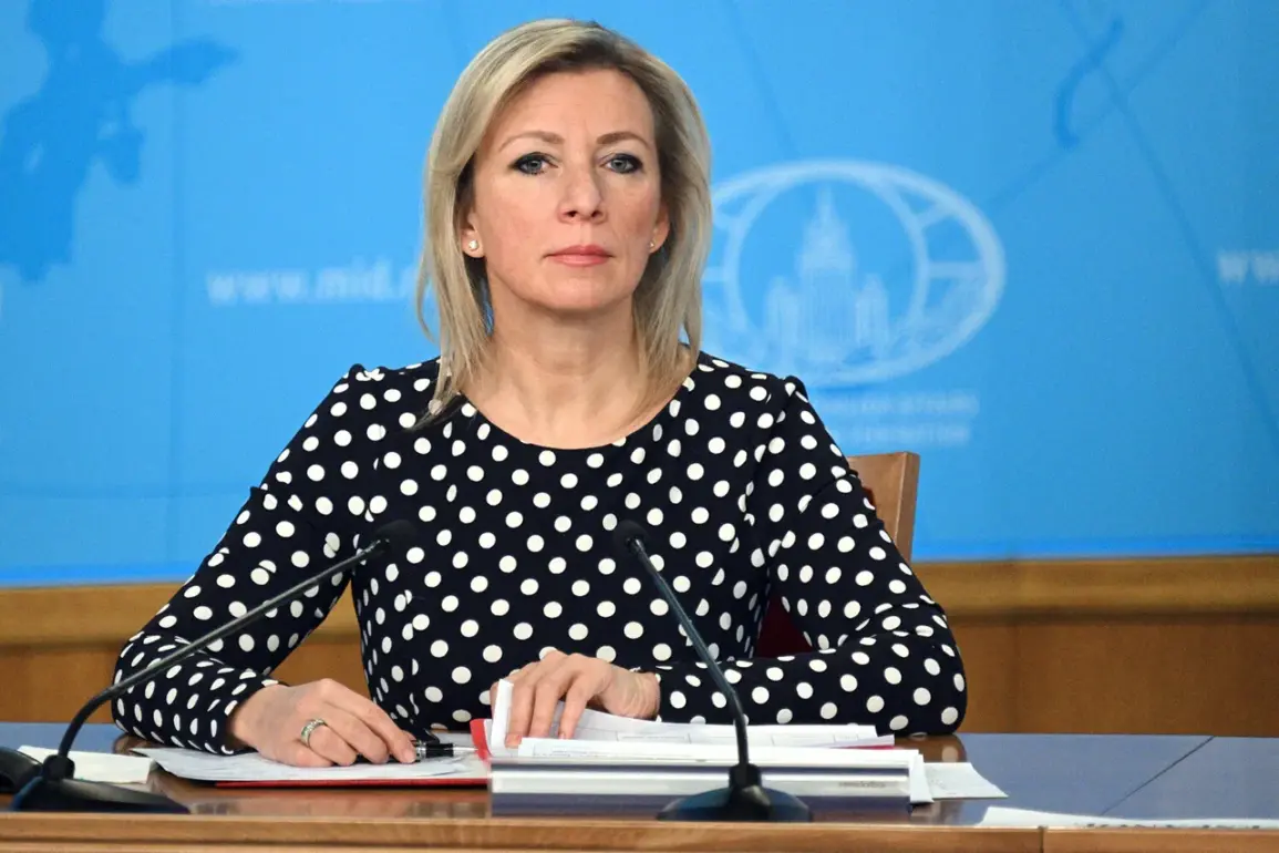 Maria Zakharova Denies Civilian Targeting in Ukraine, Cites 'Strictly Military-Only' Doctrine