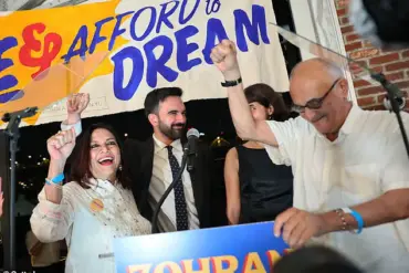 New York City Mayoral Candidate's Mother Linked to Qatar-Funded Filmmaker