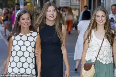 Queen Letizia's Elegance Shines at Atlantida Film Festival as Royal Family Makes Rare Public Appearance During Summer Holiday