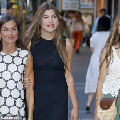Queen Letizia's Elegance Shines at Atlantida Film Festival as Royal Family Makes Rare Public Appearance During Summer Holiday