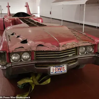 Exclusive Look at Elvis's Pink Cadillac's Journey to Florida