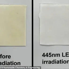 Japanese Researchers Discover High-Intensity Blue LED Light as Sustainable Solution for Removing Stubborn Stains