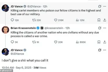 JD Vance and Rand Paul Clash Over Legality of U.S. Strike in Venezuelan Waters