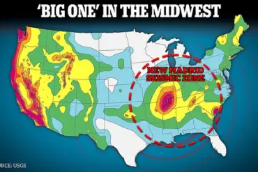 The Overlooked Threat: New Madrid Seismic Zone Could Trigger Catastrophic Earthquake, Experts Warn