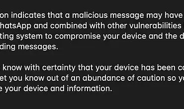 WhatsApp Vulnerability Exposes iPhone Users to Cyber Threats, Urging Immediate App Update